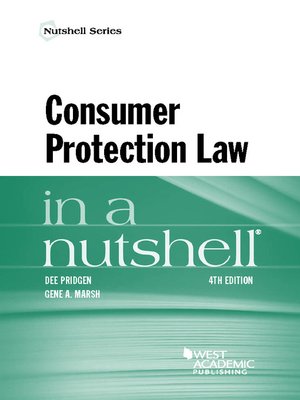 cover image of Consumer Protection Law in a Nutshell